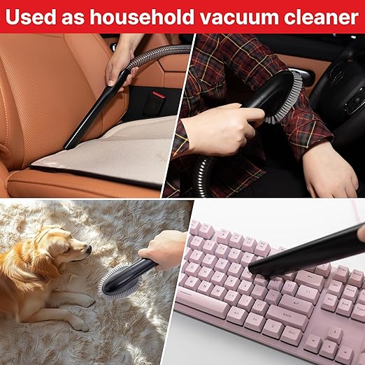 Shop-Vac 4-in-1 Pet Grooming &amp; Vacuum, Dog Grooming Vacuum for Shedding, Professional Clippers, Brushes &amp; Crevice Tool, 10,000Pa Suction, 3.3L Dust Cup, for Pet Shedding, Trimming, and Cleaning