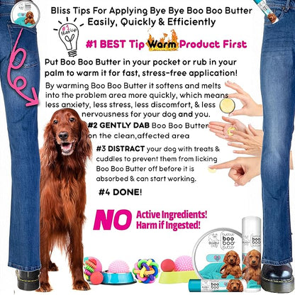 The Blissful Dog Irish Setter Boo Boo Butter, 4 Ounce