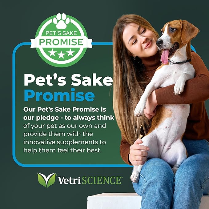 VETRISCIENCE Veterinary Strength Comfort &amp; Ease Capsules - Mobility Supplement for Pets - Supports Aches from Normal Exercise - Joint Care for Dogs &amp; Cats - 180 Count