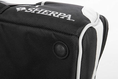 Sherpa Forma Frame Crash-Tested Travel Pet Carrier, Airline Approved &amp; Guaranteed On Board - Black, Medium