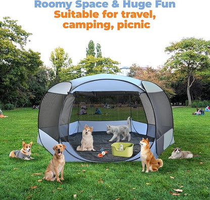 XXLarge Popup Portable Dog Houses, 10&