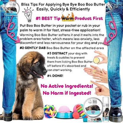 The Blissful Dog Leonberger Boo Boo Butter, 0.15-Ounce