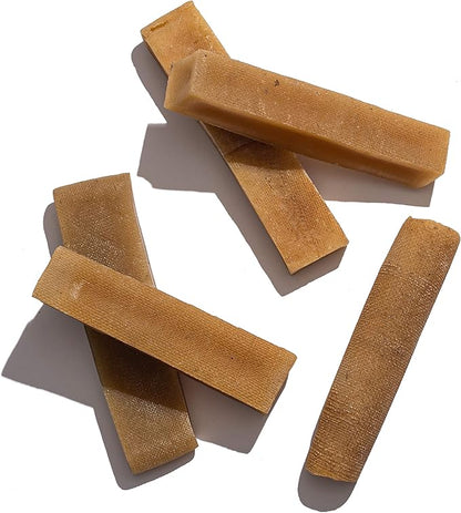 Jack&amp;Pup Yak Cheese Himalayan Dog Chews | Dog Yak Chews for Large Dogs Aggressive Chewers | Hard Yak Cheese Stick (9oz, 3 Pack)