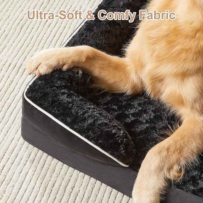 WNPETHOME Dog Beds for Large Sized Dogs, Washable Orthopedic Dog Couch Sofa Bed with Waterproof Lining &amp; Non-Skid Bottom for Pet Sleeping