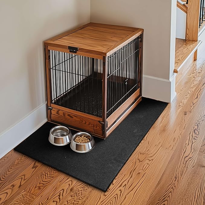 Mohawk Home Heavy Duty Rubber Stall Mat - Gym Floor- Under Dog Crate - All Purpose Utility 3&