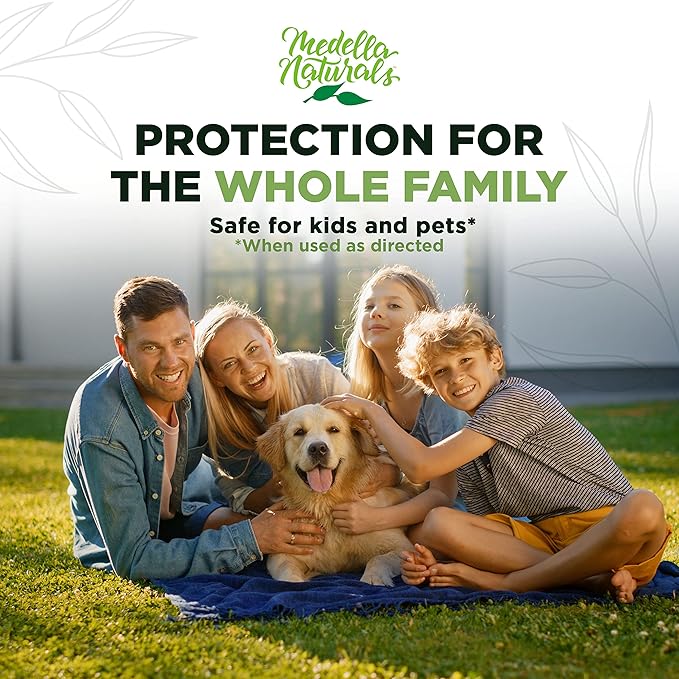 Deet-Free Insect &amp; Mosquito Repellent 8oz – Nice Smelling Insect Repellent with Lemongrass Oil Safe for Pets and Kids – Bug Spray Against Mosquitoes, Gnats, Black Flies, No-See-ums, and Other Insect
