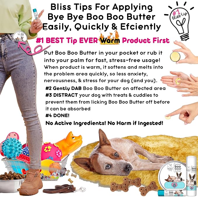 The Blissful Dog Blue Heeler Boo Butter, 2 oz