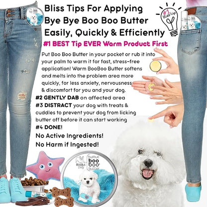 The Blissful Dog Bichon Frise Boo Boo Butter, 0.15-Ounce