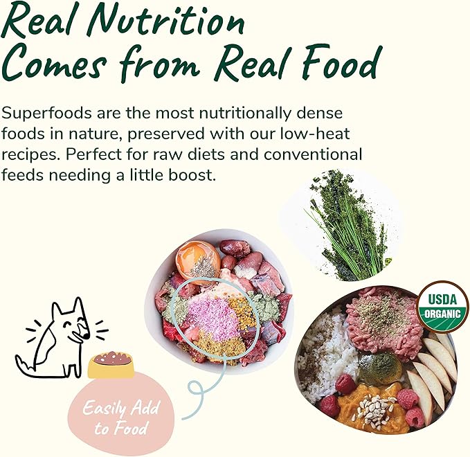 kin+kind Organic Multivitamin for Dogs &amp; Cats - Pet Supplement for Healthy Skin and Coat - Safe, Natural Formula with Wheatgrass, Kelp, Seaweed and Coconut - Made in USA - Bundle (3 x 8 oz)