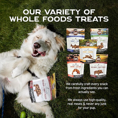 Smart Cookie All Natural Soft Dog Treats - 5 Flavor Variety Pack (5oz Each) - Healthy Dog Treats for Dogs &amp; Puppies with Allergies, Sensitive Stomachs - Chewy, Grain Free, Made in USA