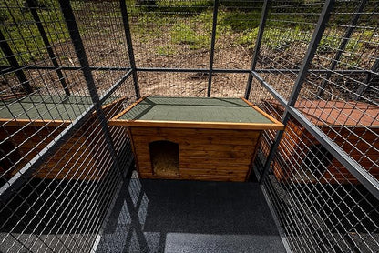 Heavy Duty Horse Stall Mats - Stable Mats, Durable 3/4 in. Thick Rubber Flooring - Solid Black - 3.5&