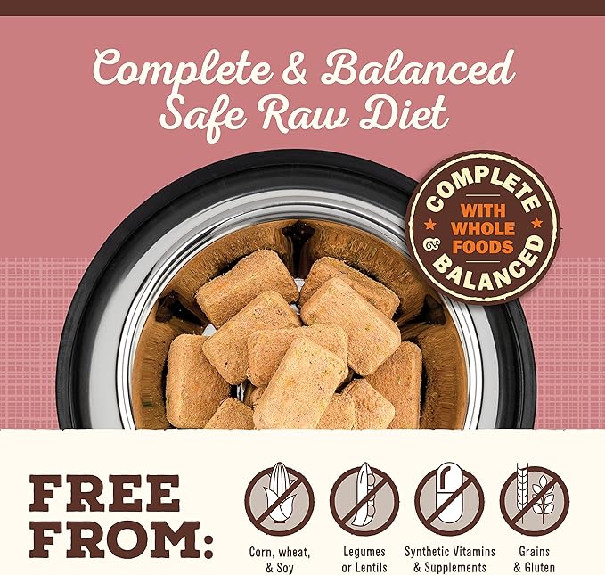 Primal Freeze Dried Raw Dog Food Nuggets, Turkey &amp; Sardine, Complete &amp; Balanced Meal, Also Use as Topper or Treat, Premium, Healthy, Grain Free, High Protein Raw Dog Food, 14 oz (Pack of 2)