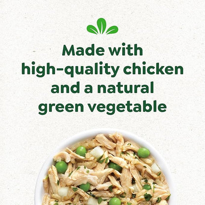 Greenies Smart Topper High Protein Wet Mix-in for Dogs, Chicken, Peas, Apples &amp; Brown Rice Recipe in Vitabroth Broth - Bone Broth + Vitamins E &amp; B1, 10 Count