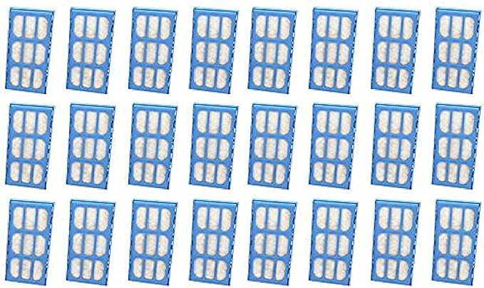 Nispira Replacement Water Filter Cartridges Compatible with Cat Mate &amp; Dogmate Fountains, Pack of 24