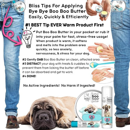 The Blissful Dog Anatolian Shepherd Boo Boo Butter, 8 Ounce