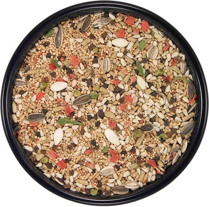 SLEEK &amp; SASSY Garden Small Hookbill Bird Food for Cockatiels, Lovebirds, Quaker Parrots &amp; Small Conures (20 lbs.)