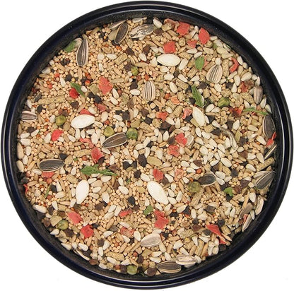 SLEEK &amp; SASSY Garden Small Hookbill Bird Food for Cockatiels, Lovebirds, Quaker Parrots &amp; Small Conures (20 lbs.)