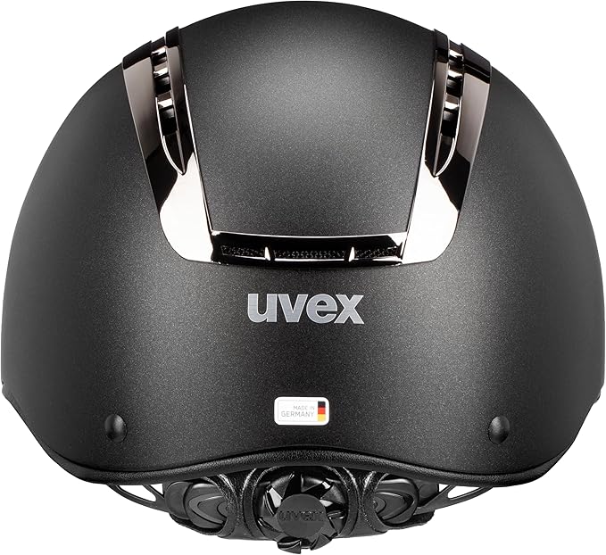 uvex suxxeed Chrome Horse Riding Helmet for Women &amp; Men - Adjustable &amp; Ventilated