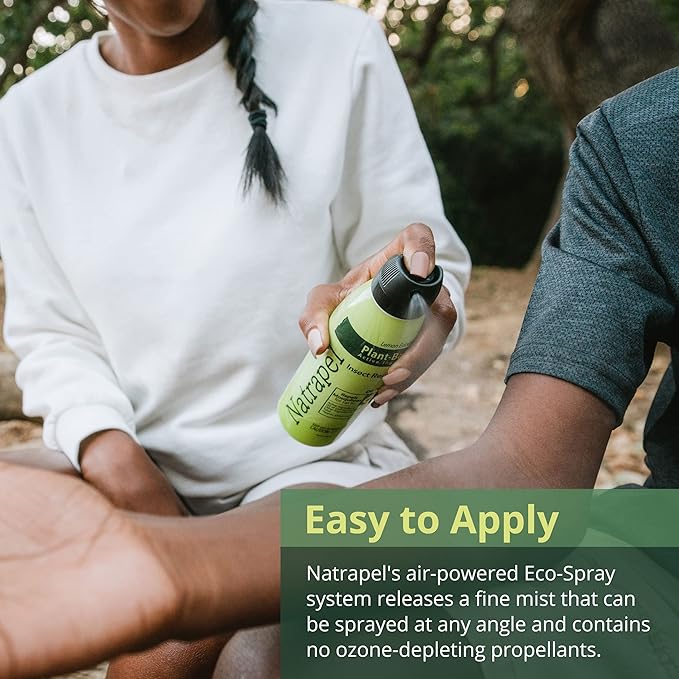 Natrapel Tick &amp; Insect Repellent Eco-Spray - Bug Spray with 20% Picaridin - Family Protection Against Mosquitoes, Ticks &amp; More - Up to 12 Hours of Protection - 6 oz (2 Pack)