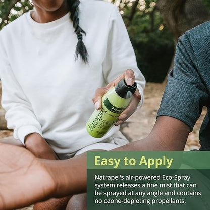 Natrapel Tick &amp; Insect Repellent Eco-Spray - Bug Spray with 20% Picaridin - Family Protection Against Mosquitoes, Ticks &amp; More - Up to 12 Hours of Protection - 6 oz (2 Pack)