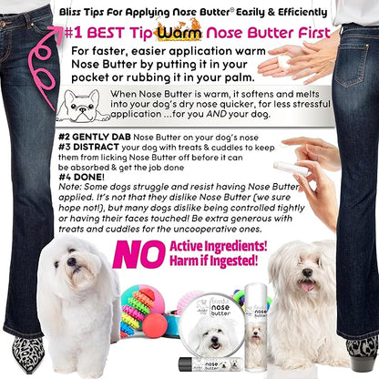 The Blissful Dog Coton de Tulear Unscented Nose Butter, 16oz