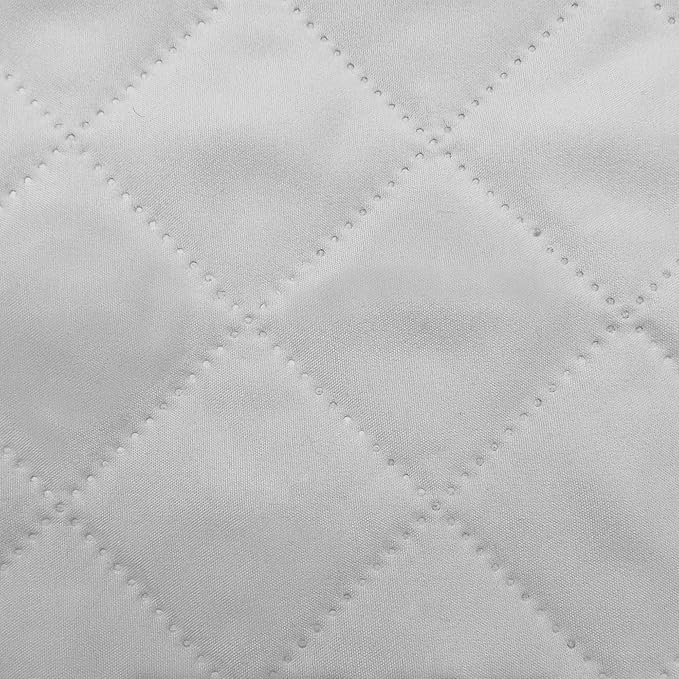 Furhaven Orthopedic Dog Bed for Large Dogs w/ Removable Bolsters &amp; Washable Cover, For Dogs Up to 125 lbs - Quilted Sofa - Silver Gray, Jumbo Plus/XXL