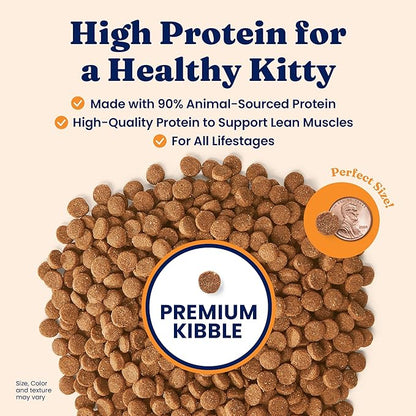Solid Gold High Protein Dry Cat Food - Grain Free &amp; Gluten Free Chicken Cat Dry Food w/Probiotics for Gut Health &amp; Digestion - High Fiber &amp; Omega 3 - Low Carb Superfood Kibble for Cats All Ages - 3LB