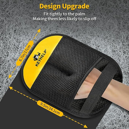 Pet Hair Removal Glove for Dogs &amp; Cats, Newly Upgraded Reusable Electrostatic Pet Hair Gloves, Pet Hair Remover Tool for Clothing, Couch, Carpet, Car Seat