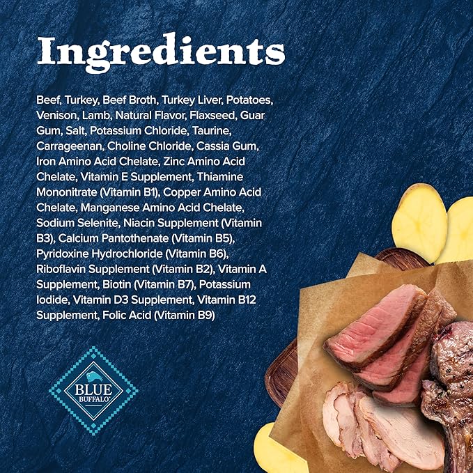 Blue Buffalo Wilderness Rocky Mountain Recipe Adult Wet Cat Food Paté, Chicken-Free &amp; Grain-Free Recipe, Made with Natural Ingredients, Red Meat Feast, 5.5-oz. Cans (24 Count)