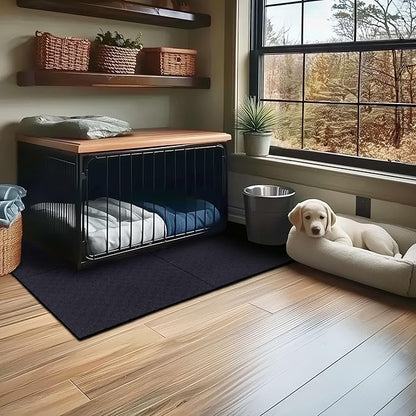 Mohawk Home Heavy Duty Rubber Stall Mat - Gym Floor- Under Dog Crate - All Purpose Utility 2&