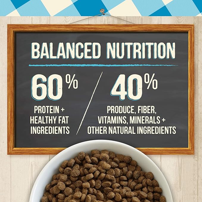 Merrick Purrfect Bistro Grain Free Natural Dry Cat Food For Adult Cats, Real Chicken And Sweet Potato Recipe - 12 lb. Bag
