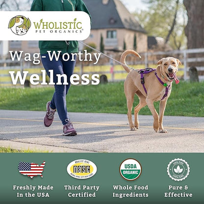 Wholistic Pet Organics Canine Complete - Dog Multivitamin Powder - 2 Lb - Daily Dog Vitamins and Supplements for Homemade Food - Immune System, Skin, Coat &amp; Overall Health - Small and Large Breed