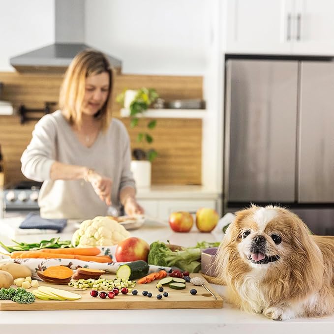 JustFoodForDogs DIY Nutrient Blend for Homemade Dog Food, Fish &amp; Sweet Potato Recipe, 5.92oz