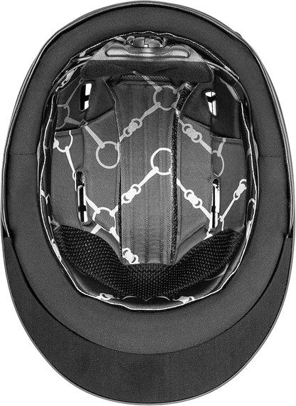 uvex suxxeed Chrome Horse Riding Helmet for Women &amp; Men - Adjustable &amp; Ventilated
