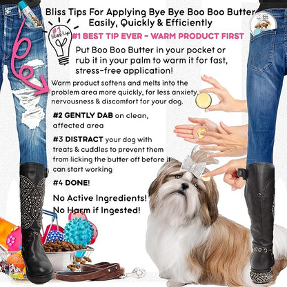 The Blissful Dog Shih Tzu Boo Boo Butter, 16 oz