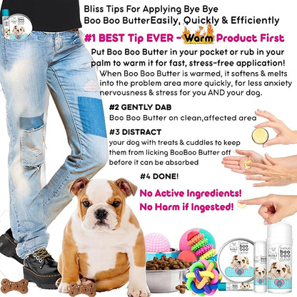The Blissful Dog Bulldog Boo Boo Butter, 16 oz.