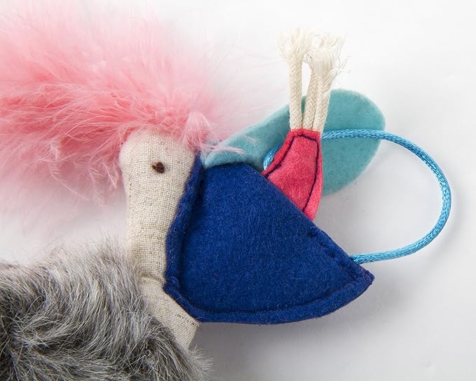 Petlinks Hide &amp; Peek Pelican Plush Catnip Cat Toy - Multi Color, One Sisze