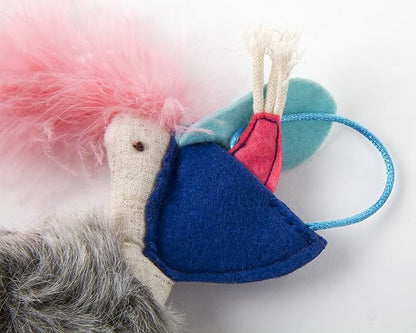 Petlinks Hide &amp; Peek Pelican Plush Catnip Cat Toy - Multi Color, One Sisze
