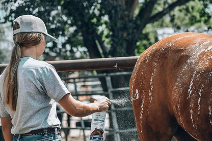 Vetericyn FoamCare Horse Shampoo - Equine Instant Foam Sprayable Shampoo with Aloe to Promote Healthy Skin and Coat, Paraben Free, Cleans, Moisturizes, and Conditions Horse&