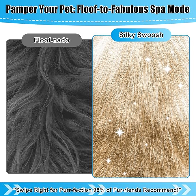 2PCS Flea Comb for Cats &amp; Dogs – Magic Self-Cleaning Cat Grooming Brush with Stainless Steel Teeth, Cat Combs for Fleas and Ticks, Indoor Pets, Fine Tooth Comb for Kittens