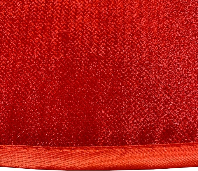 Hair Magnet Pet Fur Removal Mitt, Lint, Fur, and Dander Cleanup for Furniture, Clothing, and Upholstery, Reusable, Durable, Quick &amp; Easy Cleaning, Red, 2-Pack