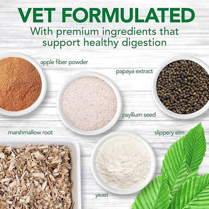 Vet’s Best Cat Hairball Relief Digestive Aid, Vet Formulated Hairball Support Remedy, Hairball Relief for Cats, Classic Chicken Flavor, 60 Chewable Tablets