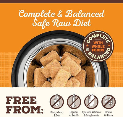 Primal Freeze Dried Raw Dog Food Nuggets, Beef, Complete &amp; Balanced Meal, Also Use as Topper or Treat, Premium, Healthy, Grain Free, High Protein Raw Dog Food, 5.5 oz