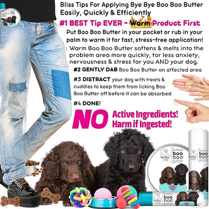 The Blissful Dog Curly-Coat Retriever Boo Boo Butter, 1-Ounce