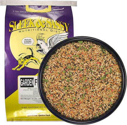 SLEEK &amp; SASSY Garden Finch Bird Food (20 lbs.)