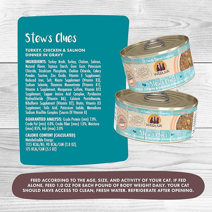 Weruva Classic Cat Stews!, Stew&