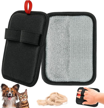 Pet Hair Removal Glove，Static Electricity Grooming Mitt Tool for Dogs &amp; Cats - Remove Fur from Pets, Furniture, Car Seats