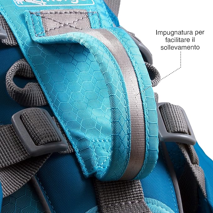 Kurgo Dog Saddlebag Backpack, Back Pack Dog Harness, Hiking Pack for Dogs, Packs for Pets to Wear, Camping &amp; Travel Vest Harness, Reflective, Lightweight, Baxter Pack for Medium &amp; Large Pets