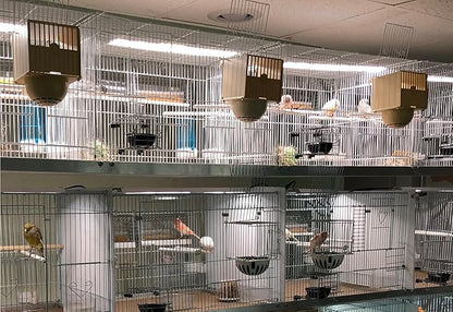 HappyBird Lightning (A Divison of M&amp;M Cage) 18" LED linkable Light bar Without Power Source for Multiple Bird Breeder Cages, Full Spectrum LED. Will NOT Run ON ITS OWN (Single)