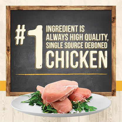 Merrick Limited Ingredient Diet Premium Grain Free And Natural Canned Pate Wet Cat Food, Chicken Recipe - (Pack of 24) 5 oz. Cans